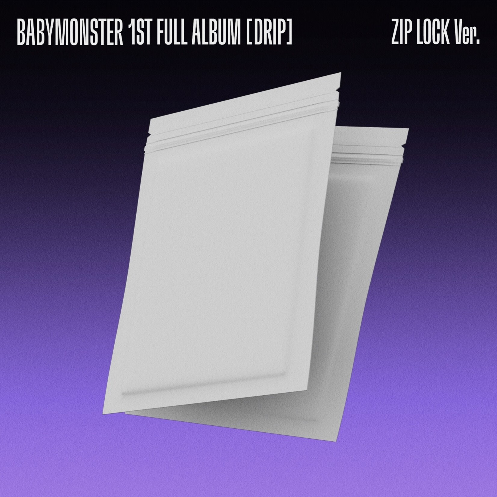 BABYMONSTER BABYMONSTER - 1st FULL ALBUM [DRIP] (ZIP LOCK Ver.)