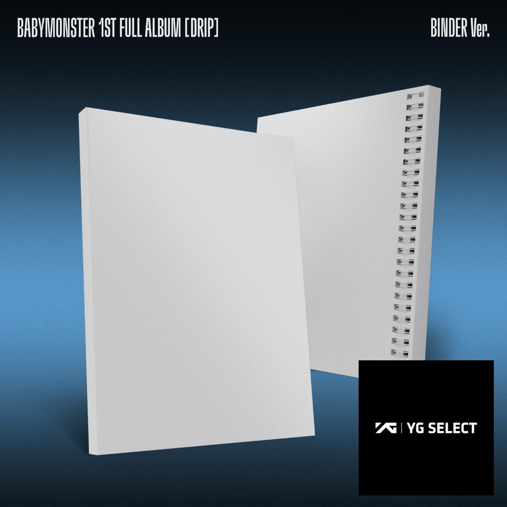 BABYMONSTER BABYMONSTER - 1st FULL ALBUM [DRIP] (BINDER Ver.) + Random Photocard A VER (YG)