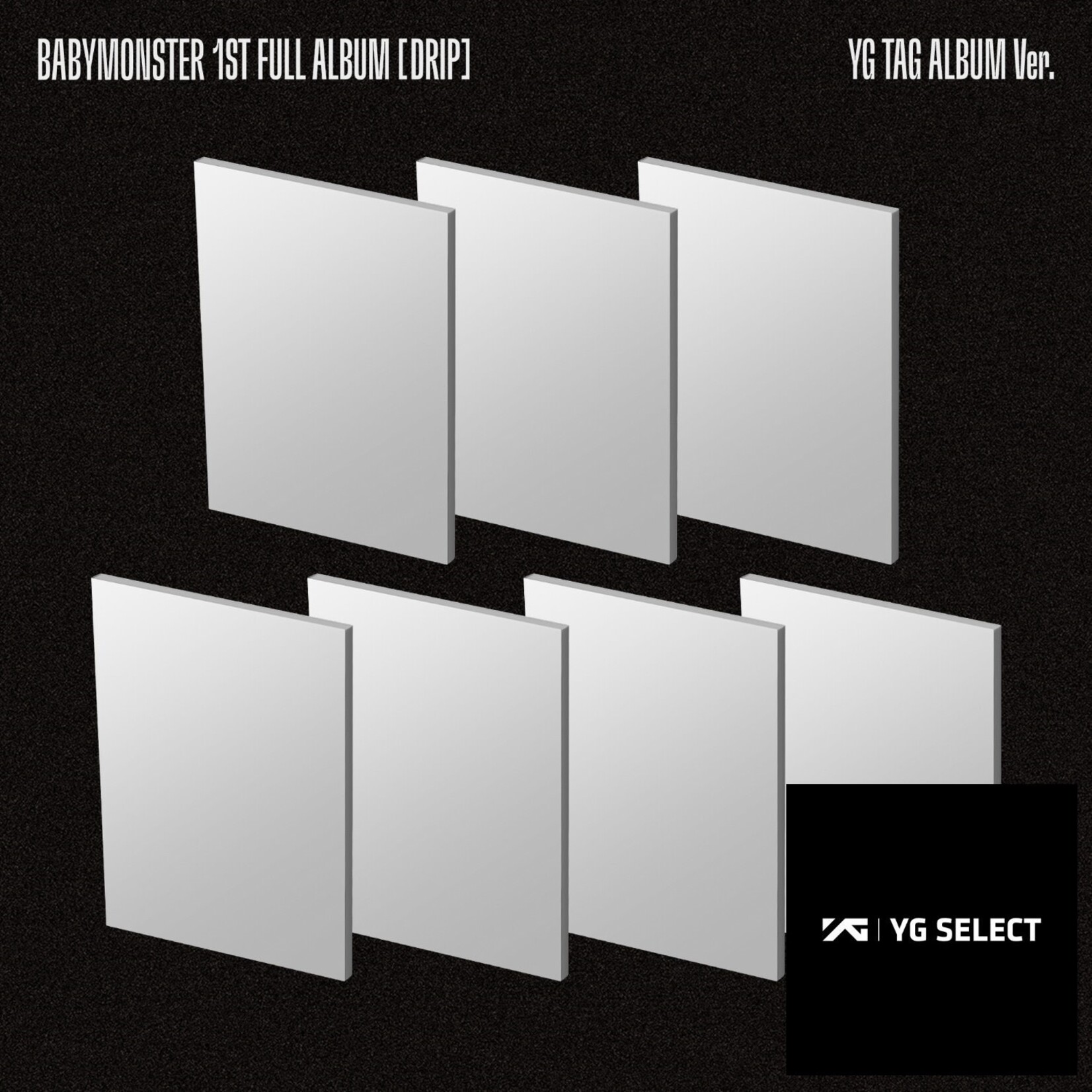 BABYMONSTER BABYMONSTER - 1st FULL ALBUM [DRIP] (YG TAG ALBUM Ver.) + Random Photocard B VER (YG)