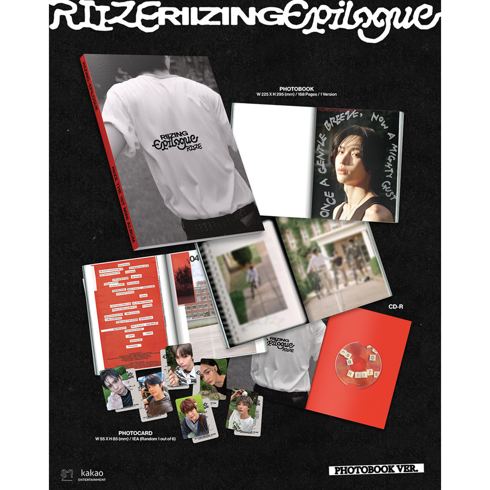 Riize RIIZE - 1st Mini Album [RIIZING : Epilogue] + Random Photocard (SW)