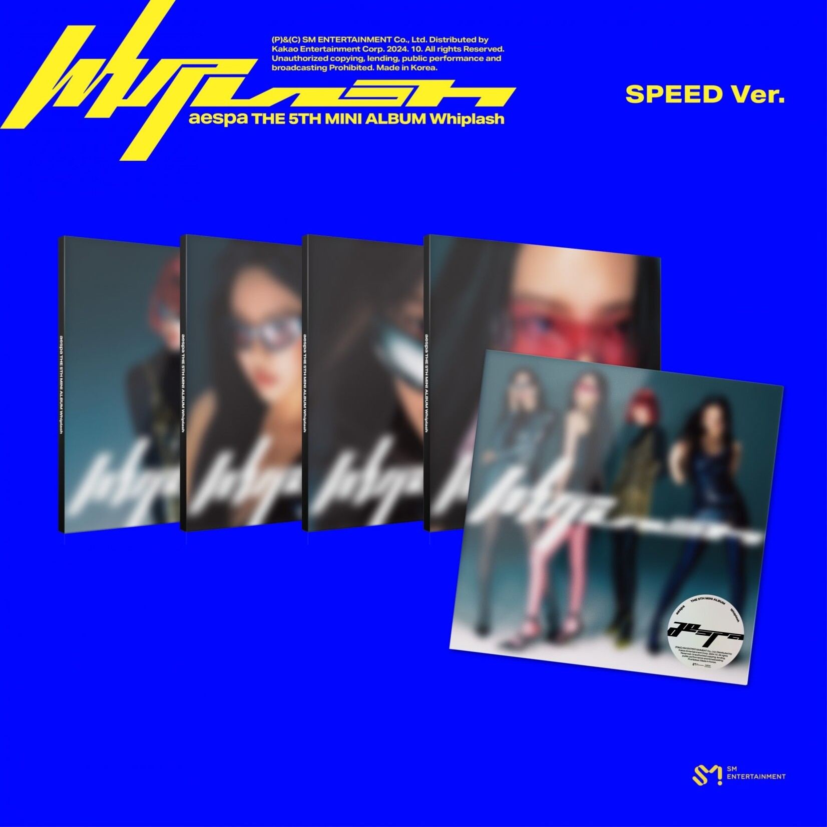 Aespa aespa - 5th Mini Album [Whiplash] (SPEED Ver.)
