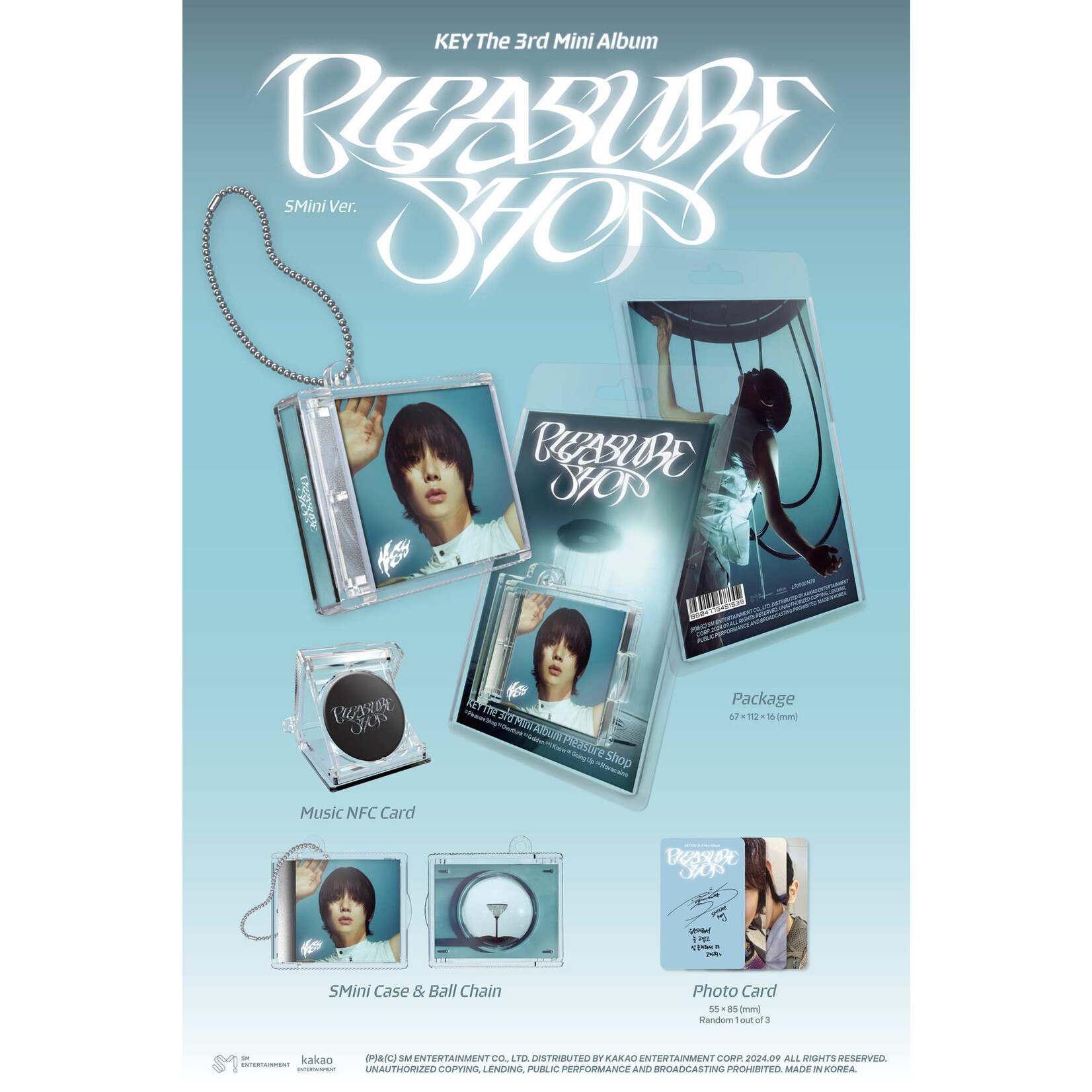 Shinee KEY - 3rd Mini Album [Pleasure Shop] (SMini Ver.)