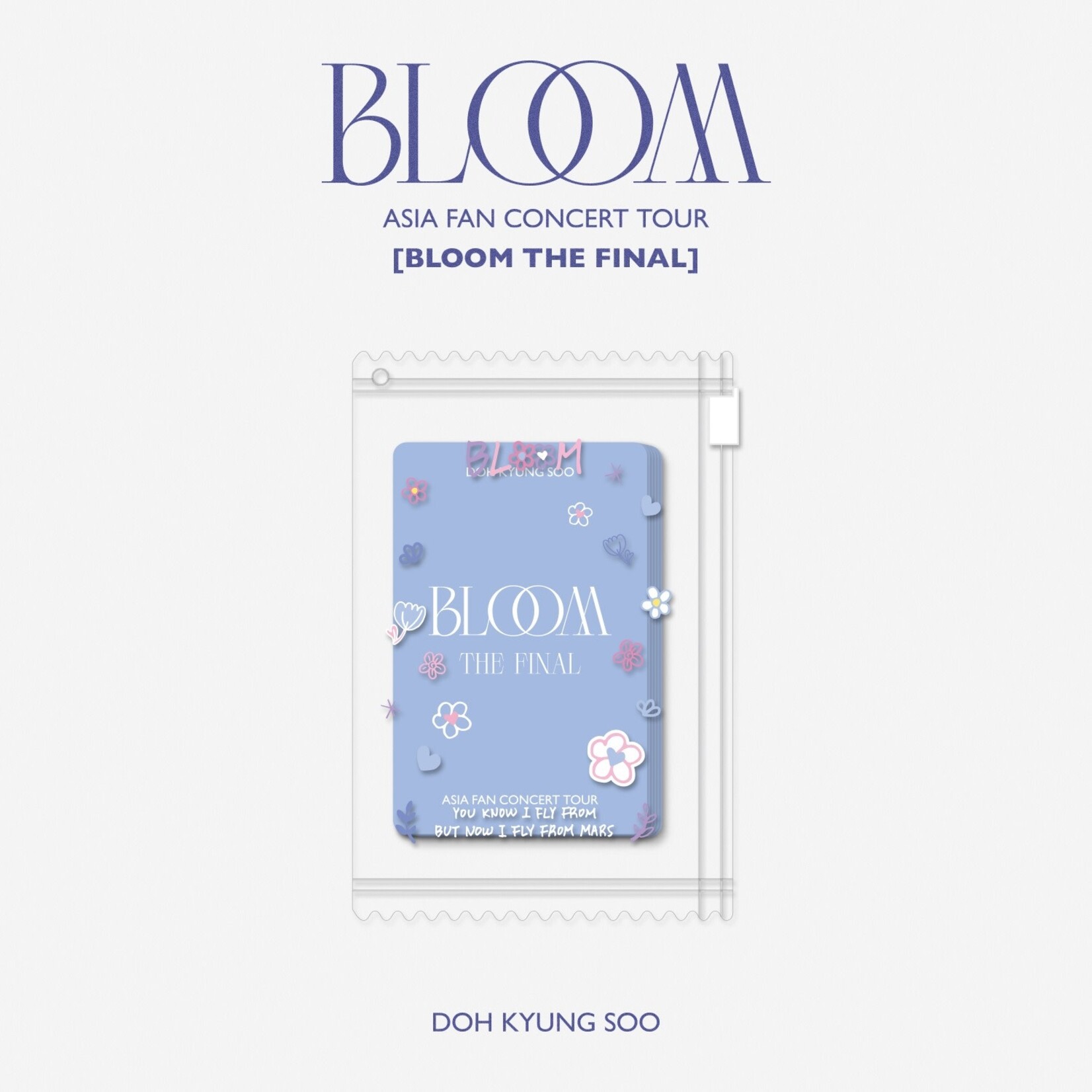 EXO DOH KYUNG SOO - FAN CONCERT [BLOOM THE FINAL] MD 06. MINI PVC POUCH
