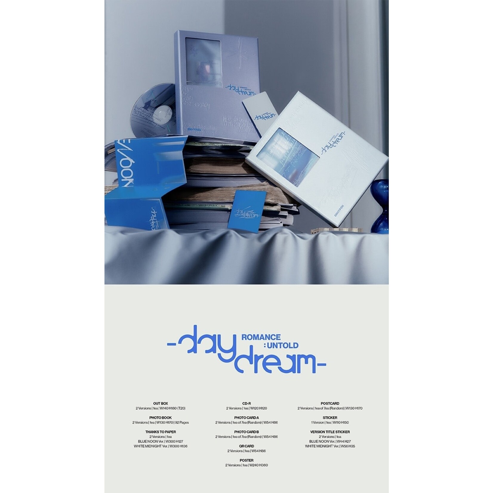 Enhypen ENHYPEN - ROMANCE : UNTOLD [daydream] (Photobook ver.)