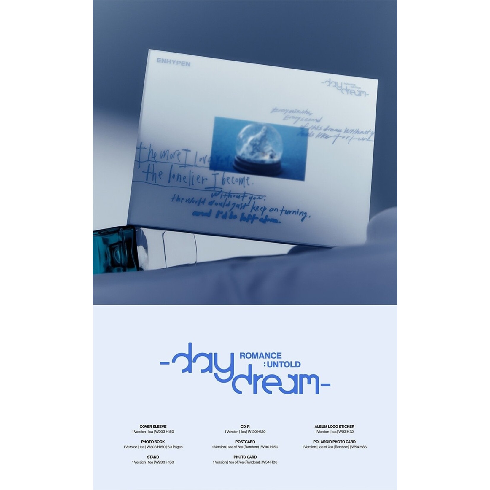 Enhypen ENHYPEN - ROMANCE : UNTOLD -daydream- (JAPAN Edition) + Weverse Gift (WS)