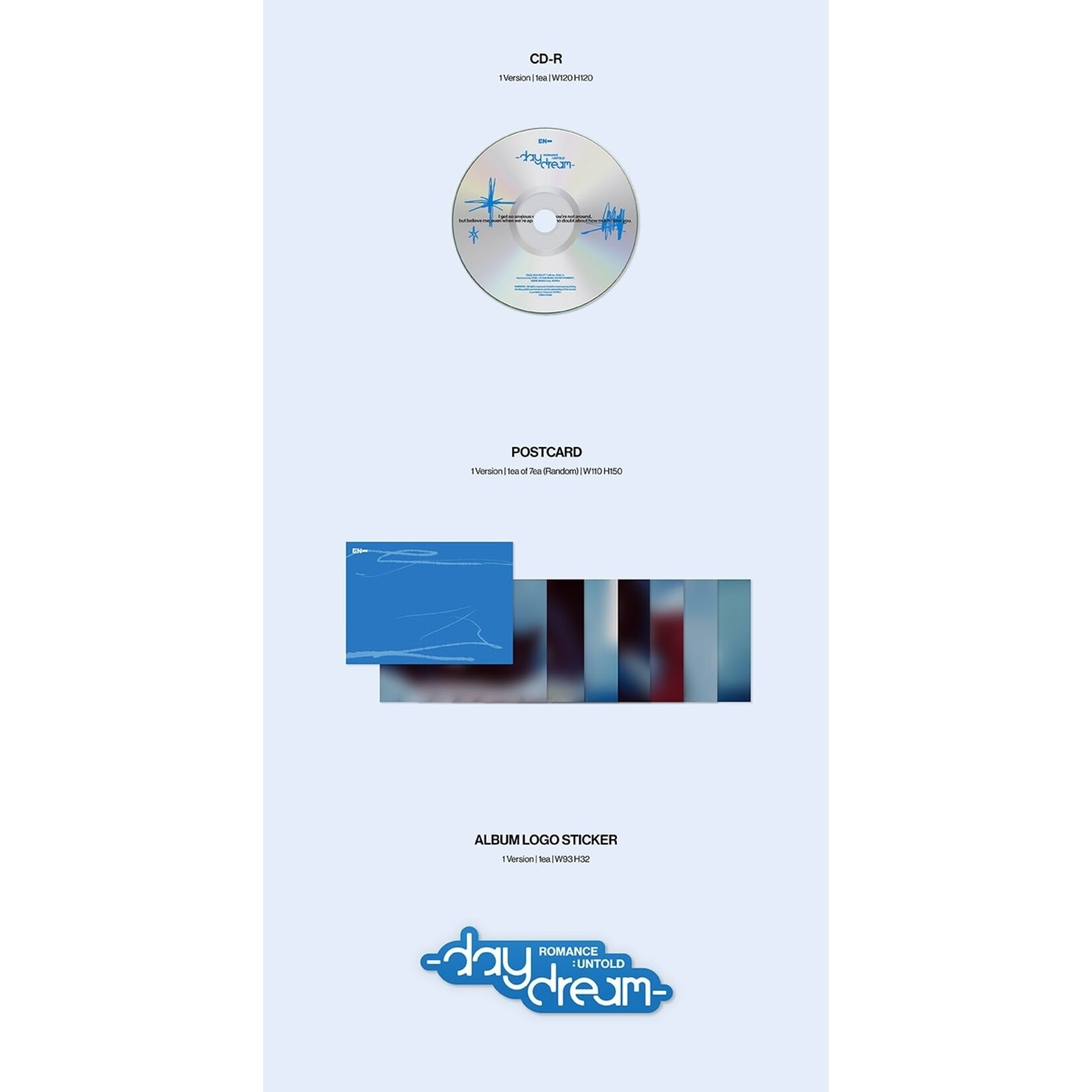 Enhypen ENHYPEN - ROMANCE : UNTOLD -daydream- (JAPAN Edition) + Weverse Gift (WS)