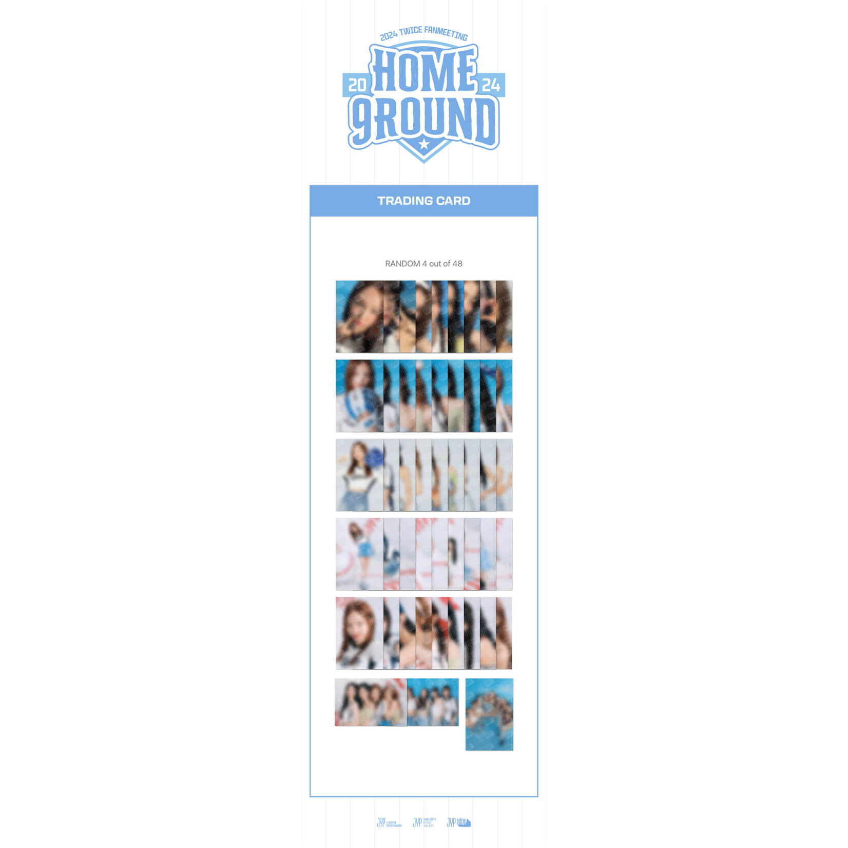 Twice TWICE - 'HOME 9ROUND' TRADING CARD