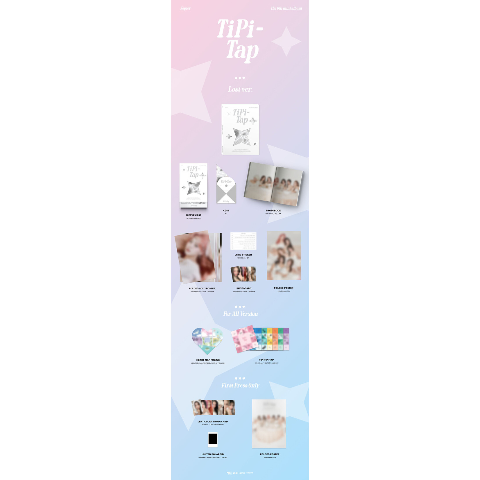Kep1er Kep1er - The 6th Mini Album [TIPI-TAP] (Photobook ver.)