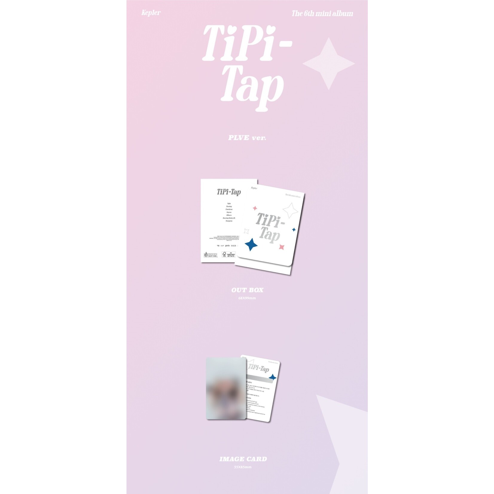 Kep1er Kep1er - The 6th Mini Album [TIPI-TAP] (PLVE ver.)