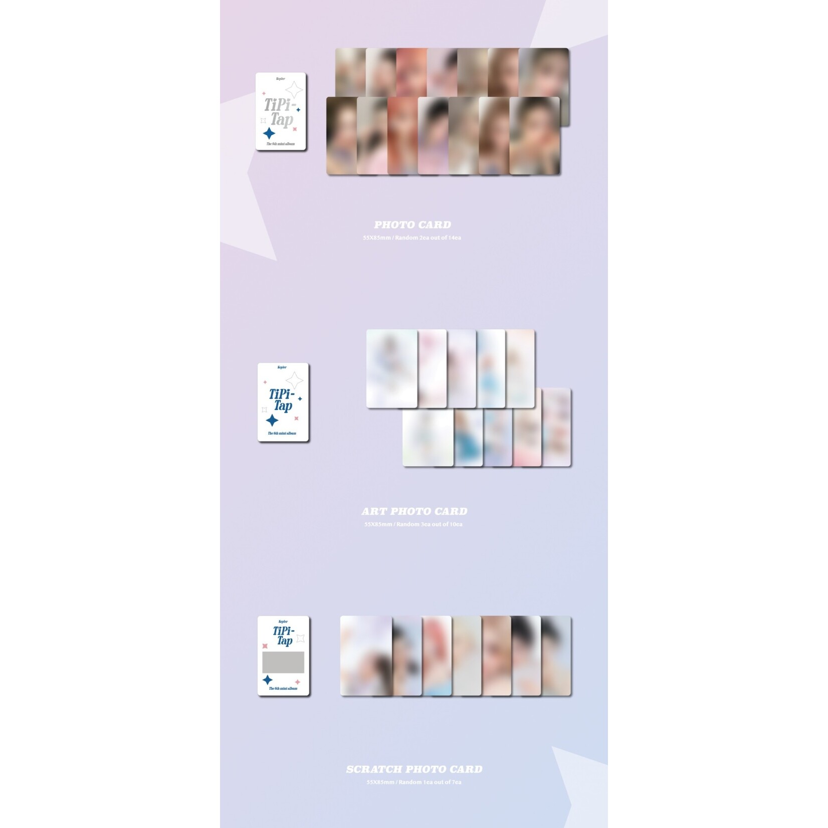 Kep1er Kep1er - The 6th Mini Album [TIPI-TAP] (PLVE ver.)