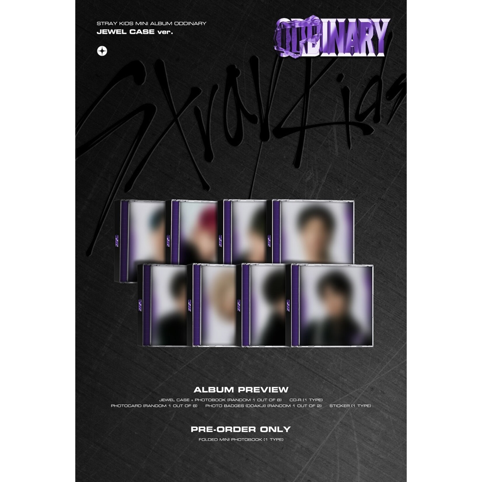 Stray Kids Stray Kids - [ODDINARY] JEWEL CASE ver