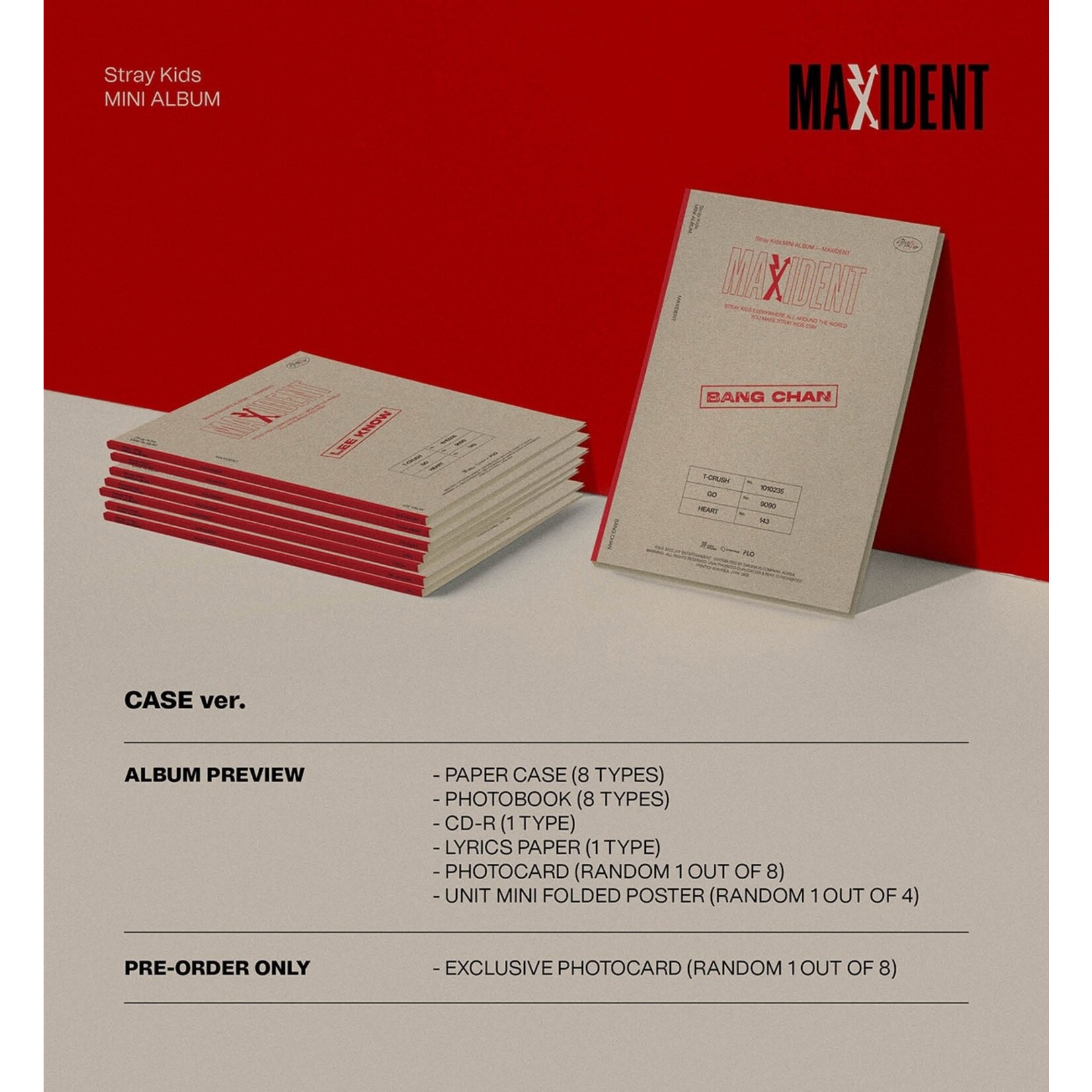 Stray Kids Stray Kids - [MAXIDENT] (CASE ver.)