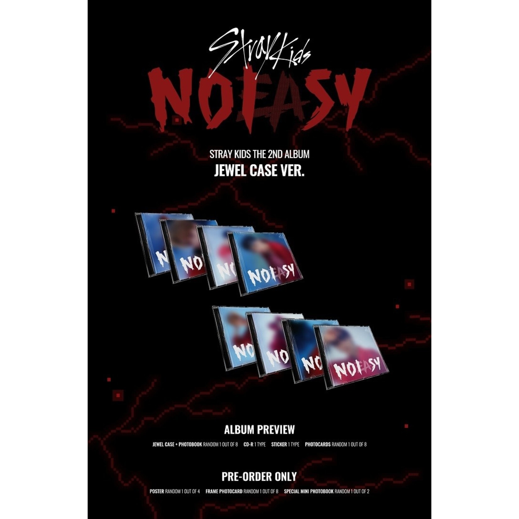 Stray Kids Stray Kids - Vol.2 [NOEASY] Jewel Case Ver.