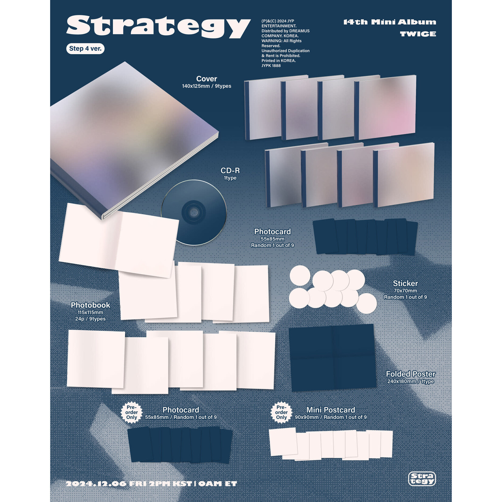Twice TWICE - 14th Mini Album [STRATEGY] (Step 4 ver.)