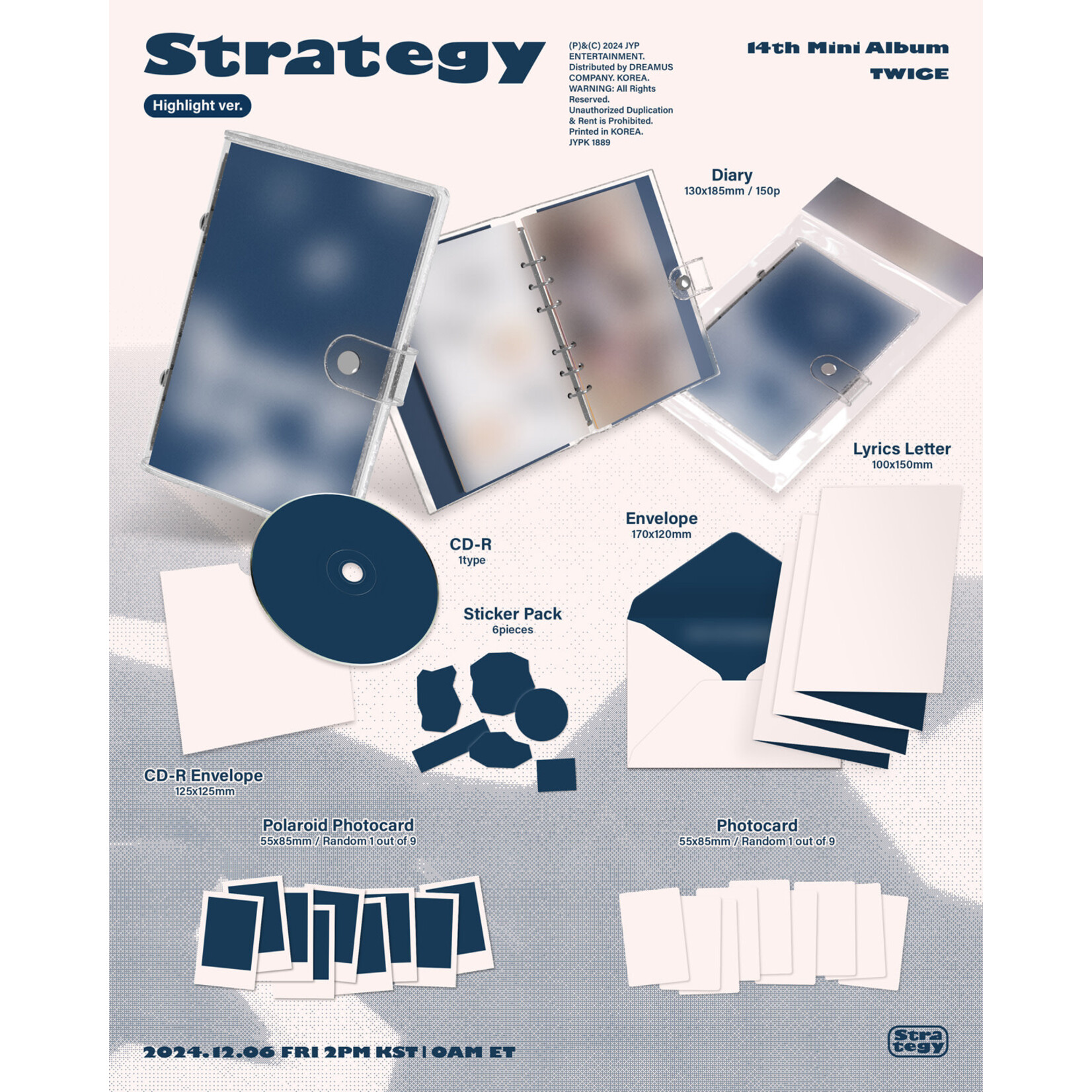 Twice TWICE - 14th Mini Album [STRATEGY] (Highlight ver.)
