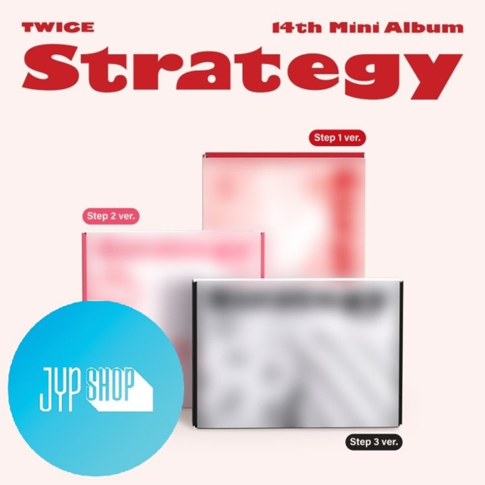 Twice TWICE - 14th Mini Album [STRATEGY] (Photobook ver.) + Random Photocards (JYP SHOP)