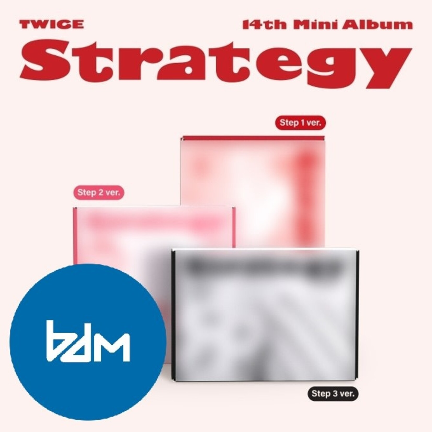 Twice TWICE - 14th Mini Album [STRATEGY] (Photobook  Ver.) + Random Photocard (BDM)