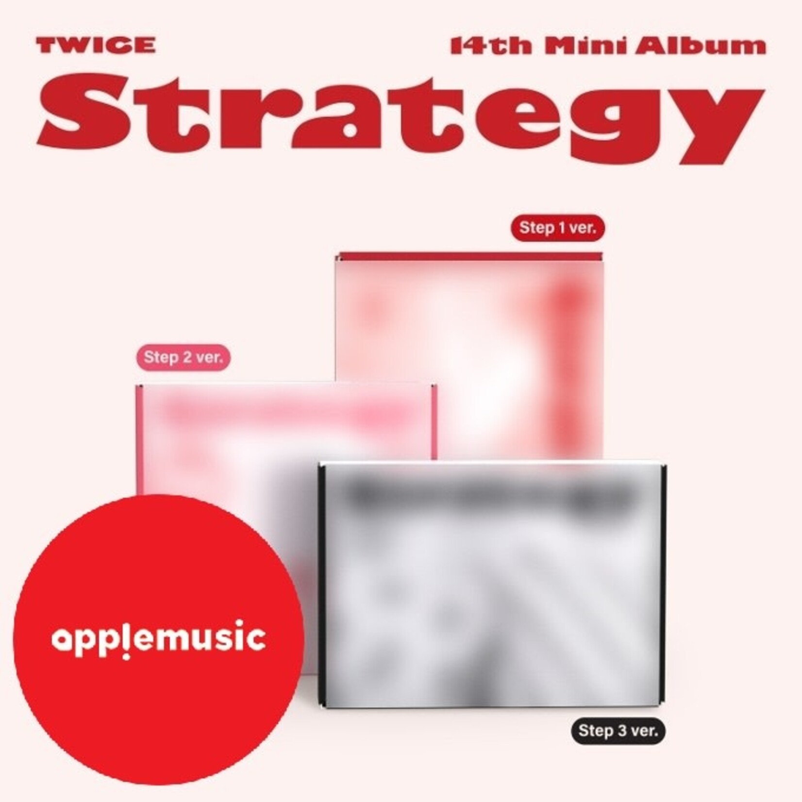 Twice TWICE - 14th Mini Album [STRATEGY] (Photobook Ver.) + Random Photocard (APPLE MUSIC)