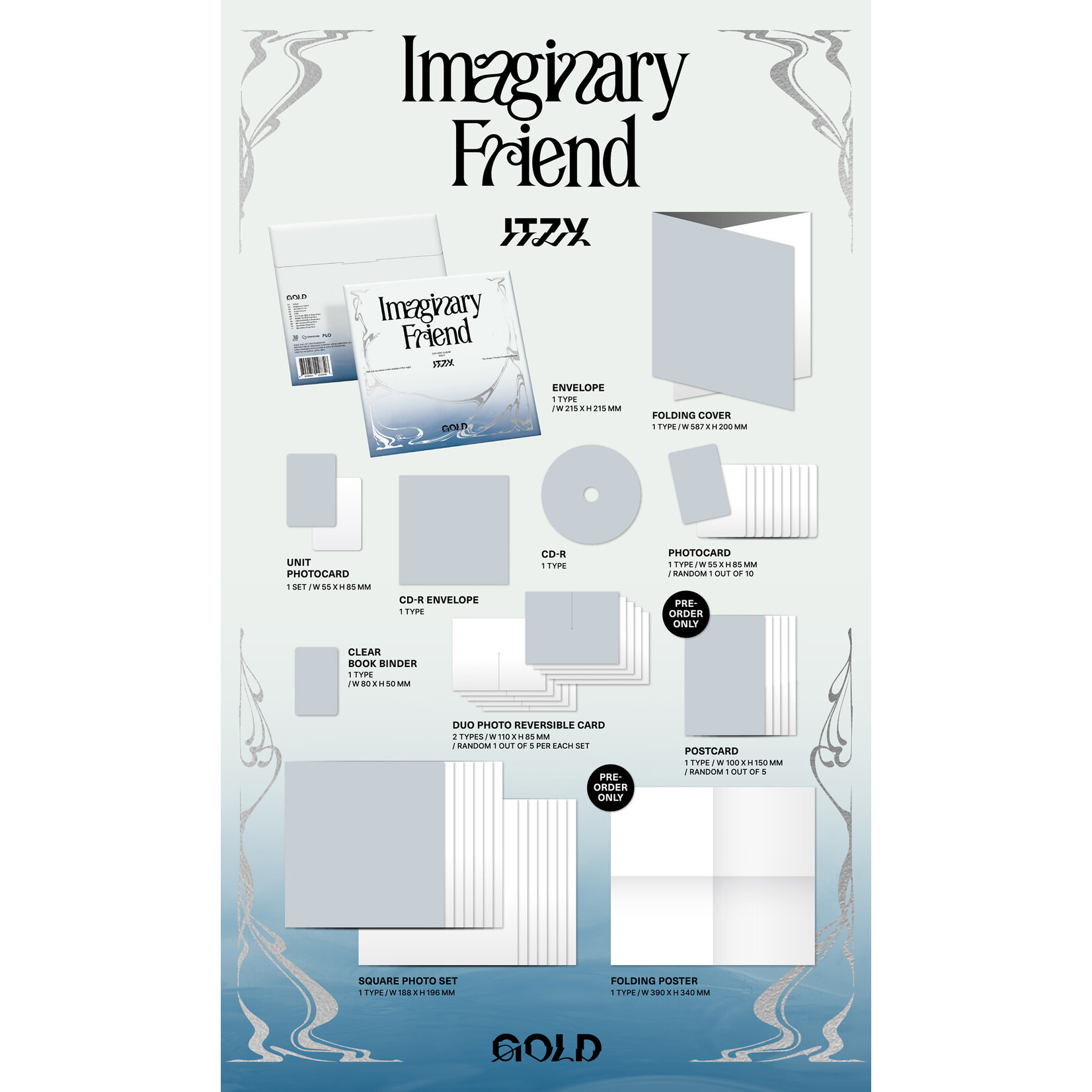 Itzy ITZY - [GOLD] SPECIAL EDITION (Imaginary Friend Ver.)