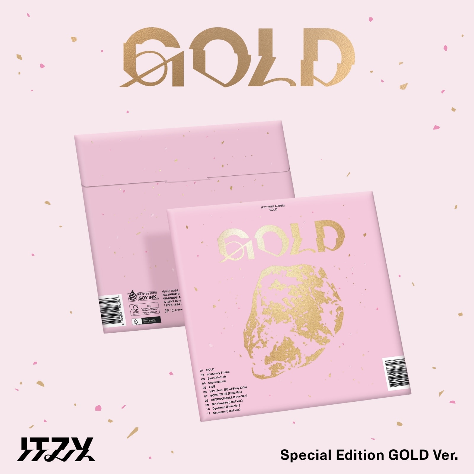 itzy GOLD アルバム 直筆サイン Amazon.co.jp: ITZY [GOLD] (PLATFORM_NEMO VER.)（韓国盤）※デジタル K-POP・アジア