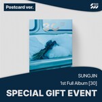 DAY6 SUNGJIN (DAY6) - 1ST FULL ALBUM [30] (Postcard ver.) + Random Photocard (SW)