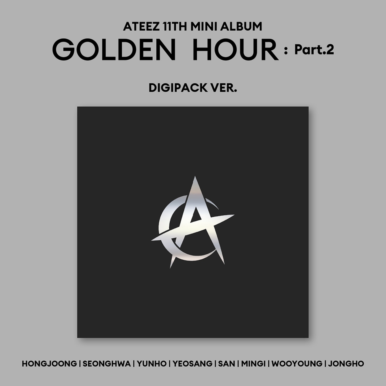 ATEEZ - [GOLDEN HOUR : Part.2] (DIGIPACK VER.) - K-Town