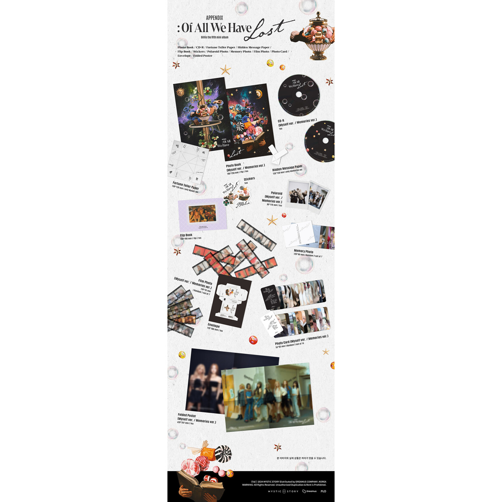 Billlie Billlie - 5TH MINI ALBUM [Of All Have Lost] (Photobook ver)
