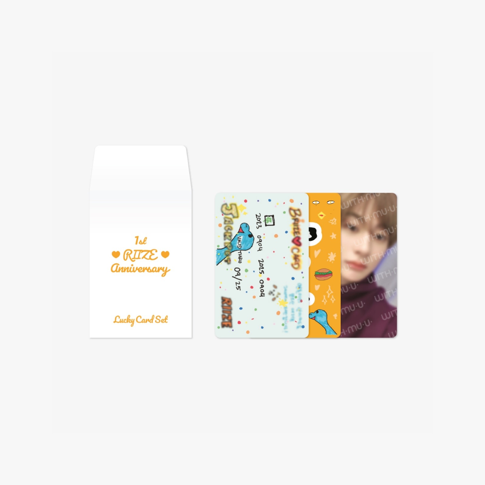 RIIZE - 1ST ANNIVERSARY LUCKY CARD SET - K-Town