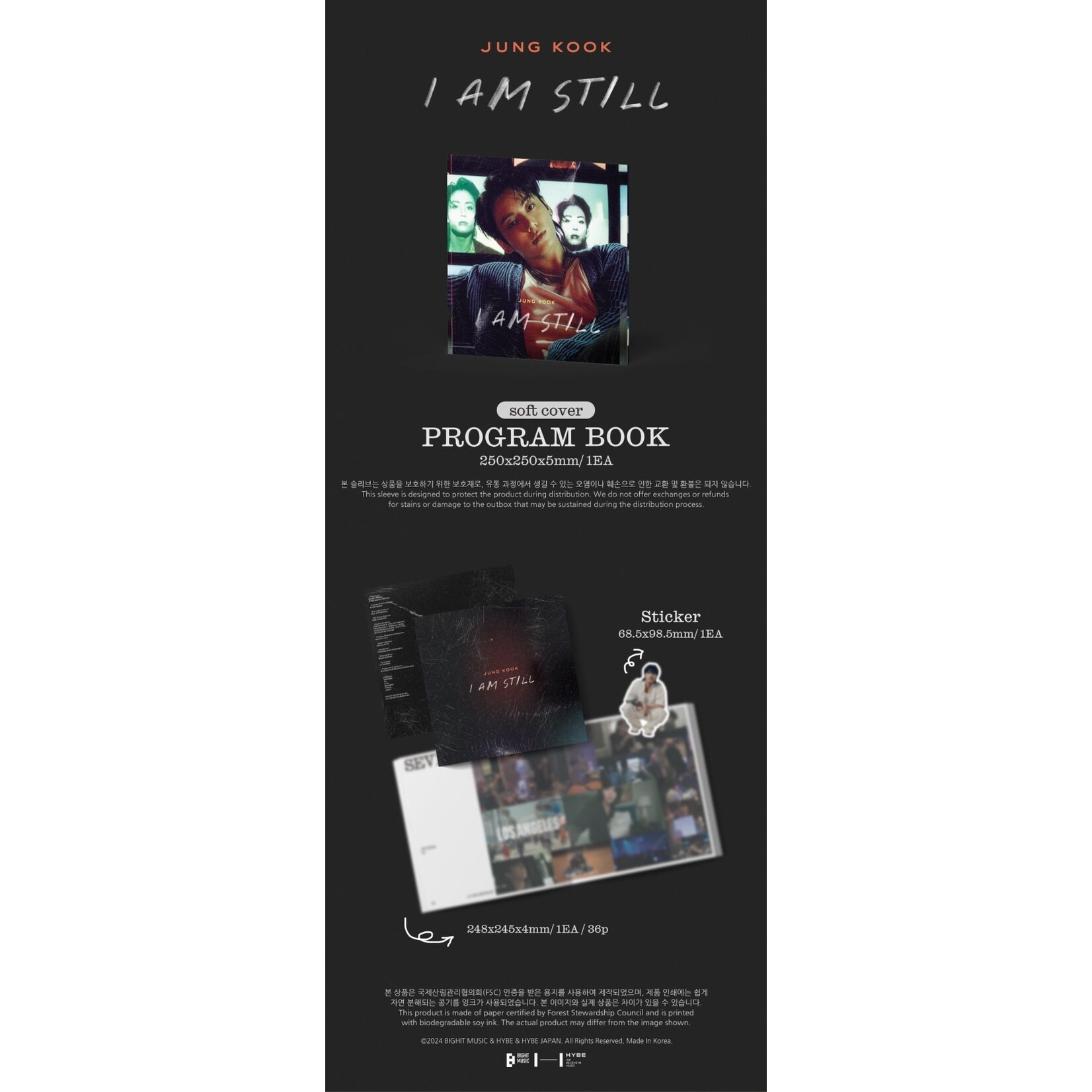BTS JUNG KOOK (BTS) -  PROGRAM BOOK (KOR Ver.)