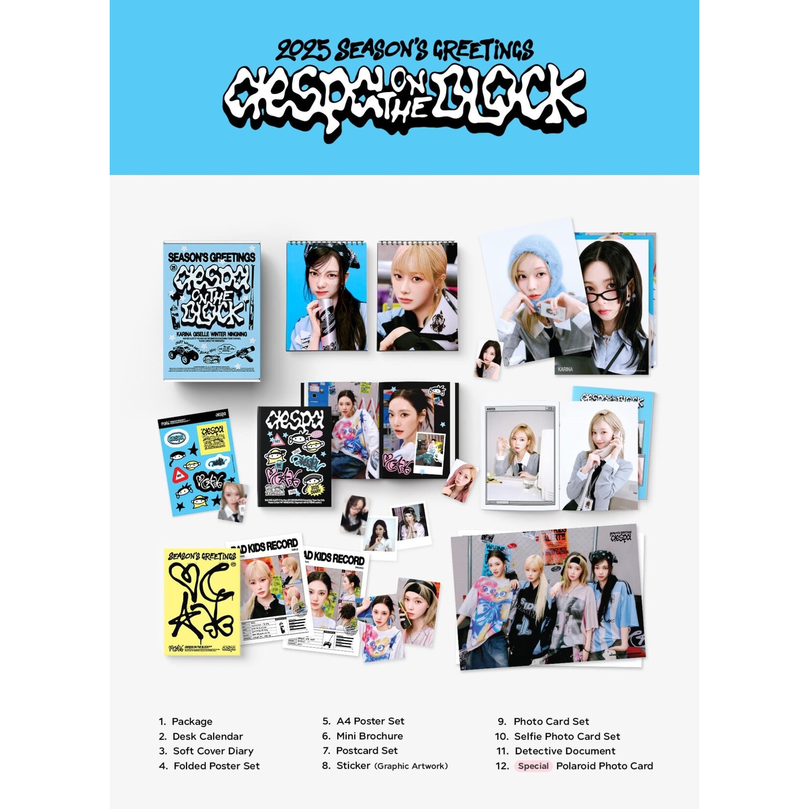 Aespa aespa – 2025 aespa SEASON'S GREETINGS + Photocard (SM)