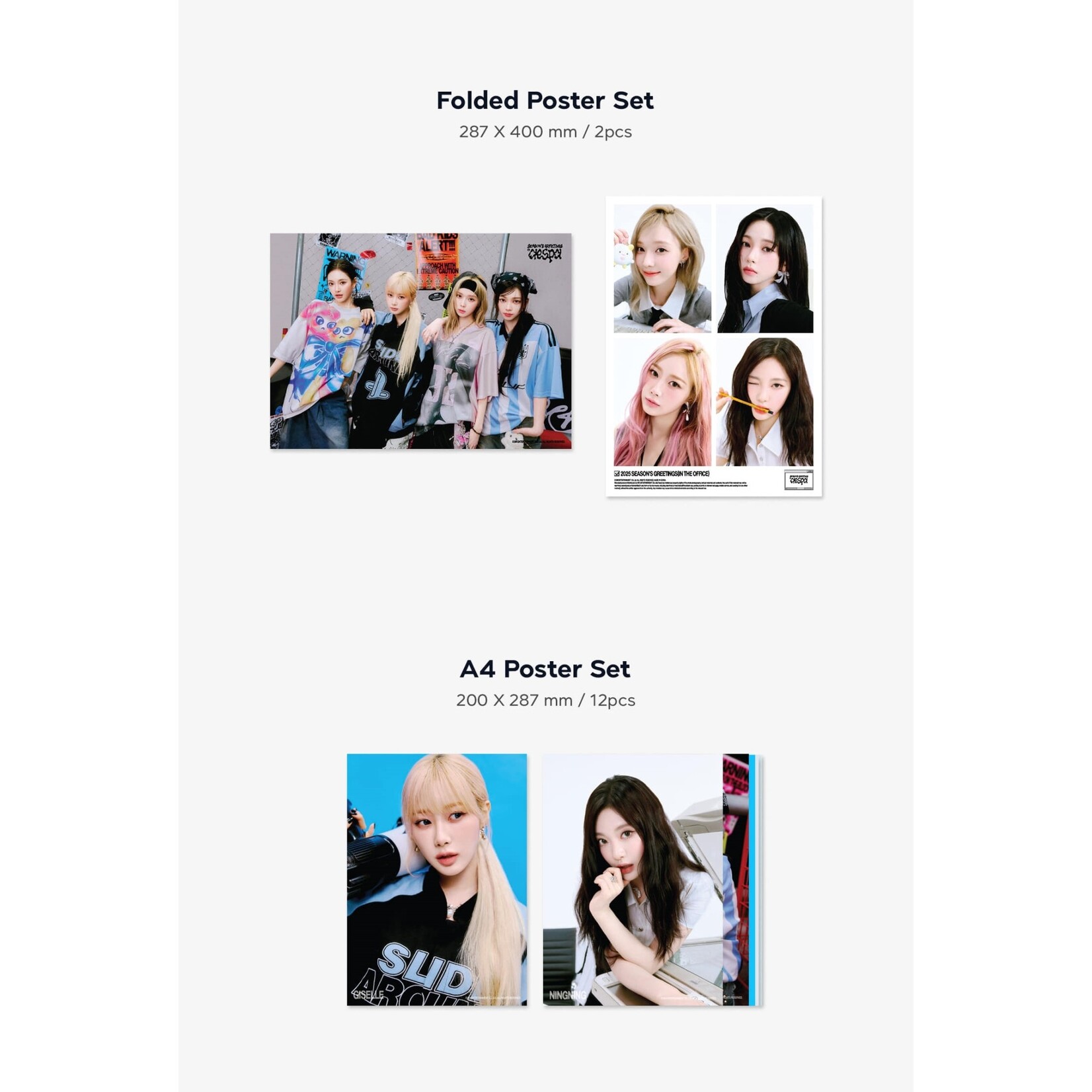 Aespa aespa – 2025 aespa SEASON'S GREETINGS + Photocard (SM)