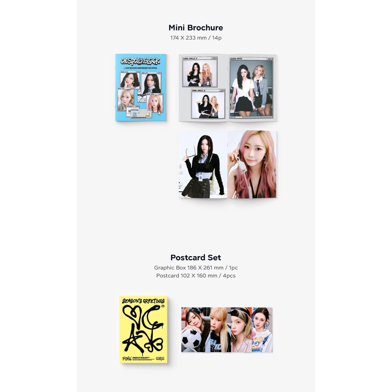 Aespa aespa – 2025 aespa SEASON'S GREETINGS + Photocard (SM)