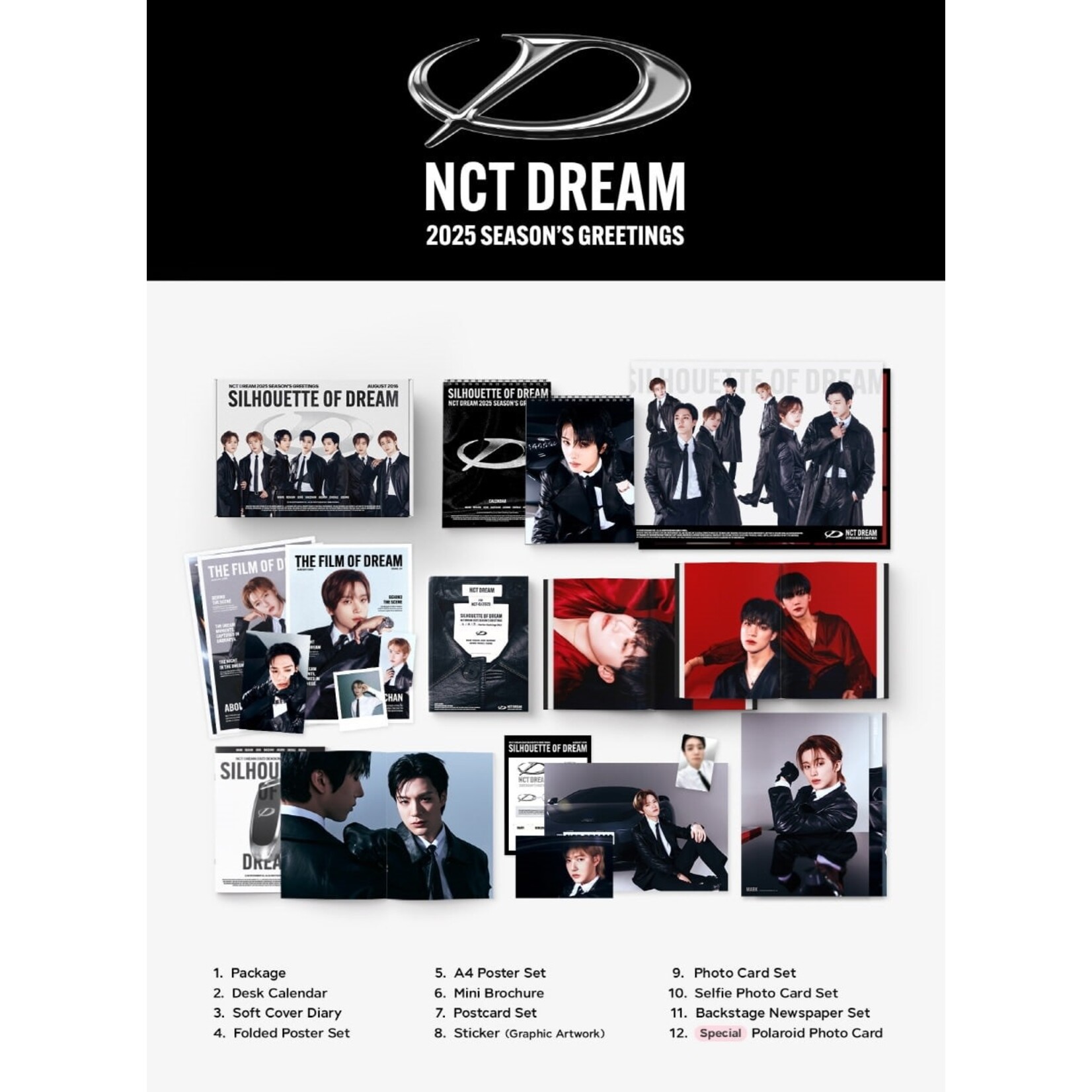 NCT NCT DREAM – 2025 NCT DREAM SEASON'S GREETINGS + Photocard (SM)