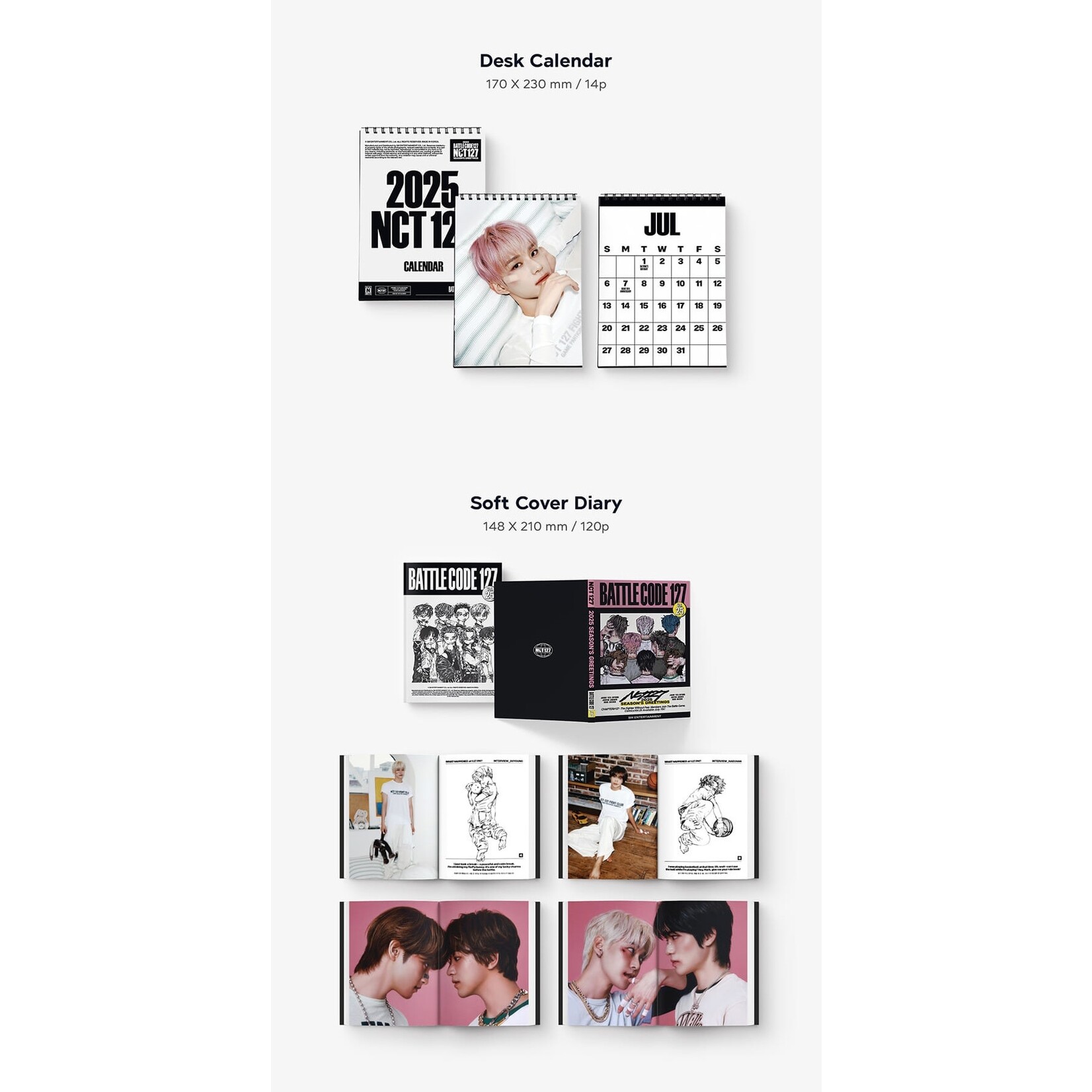 NCT NCT 127 – 2025 NCT 127 SEASON'S GREETINGS + Photocard (SM)