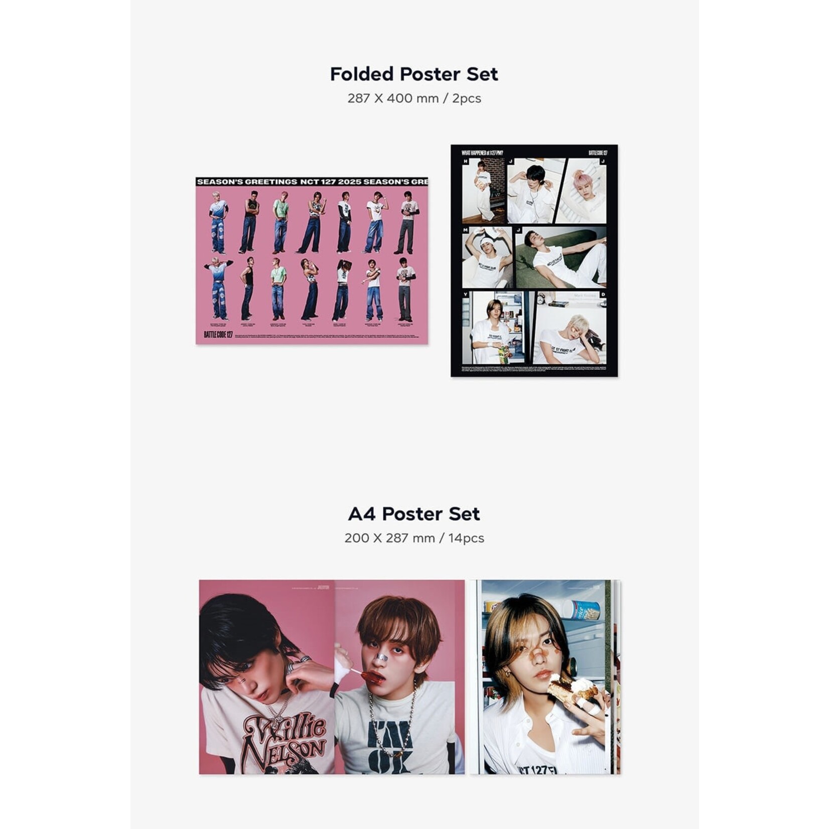NCT NCT 127 – 2025 NCT 127 SEASON'S GREETINGS + Photocard (SM)