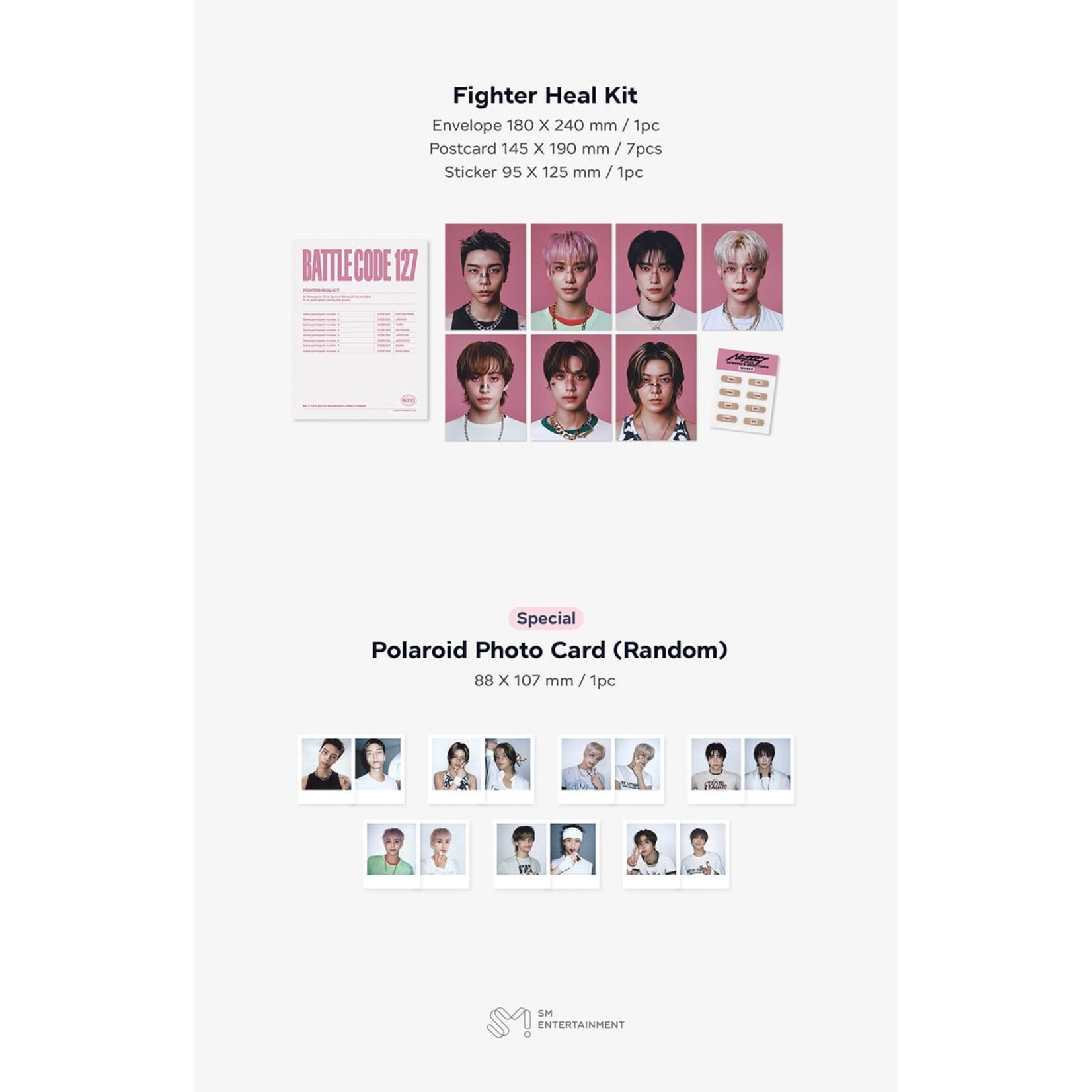 NCT NCT 127 – 2025 NCT 127 SEASON'S GREETINGS + Photocard (SM)