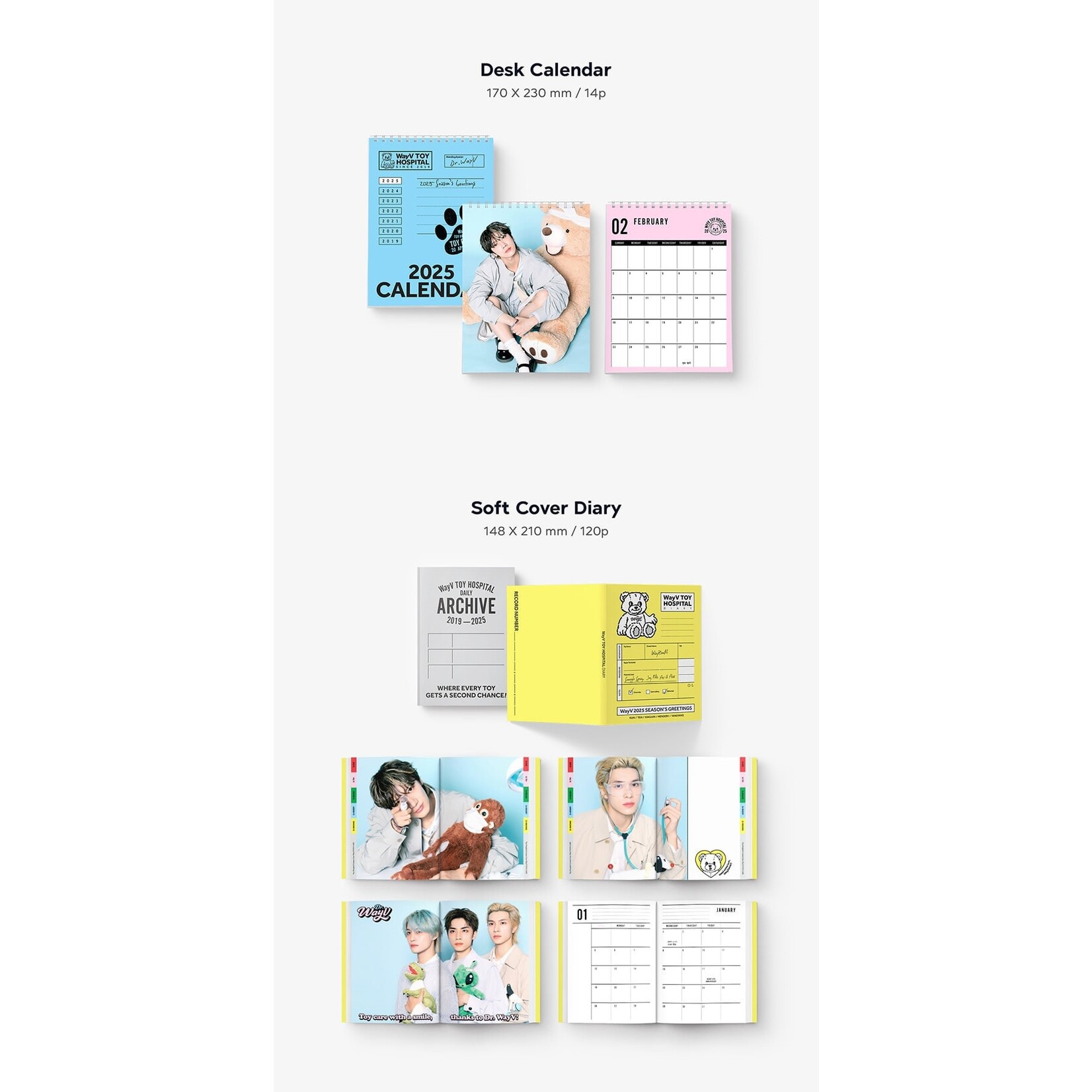 NCT WayV – 2025 WayV SEASON'S GREETINGS + Photocard (SM)