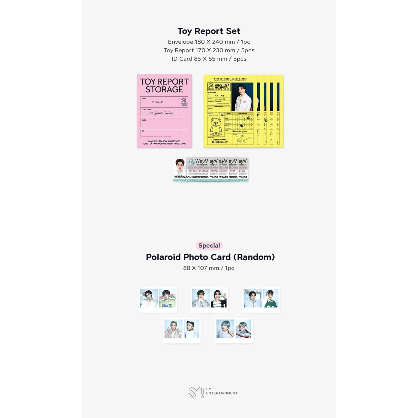 NCT WayV – 2025 WayV SEASON'S GREETINGS + Photocard (SM)