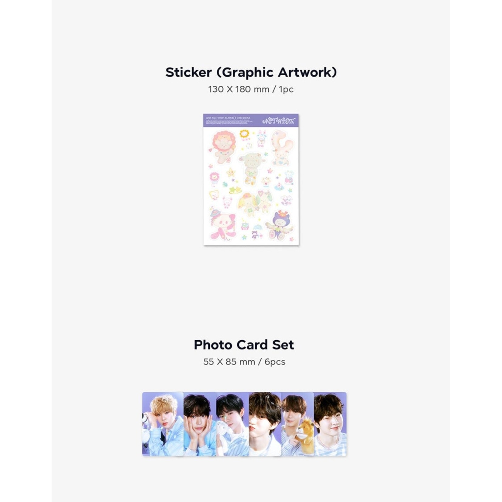NCT NCT WISH – 2025 NCT WISH SEASON'S GREETINGS + Photocard (SM)