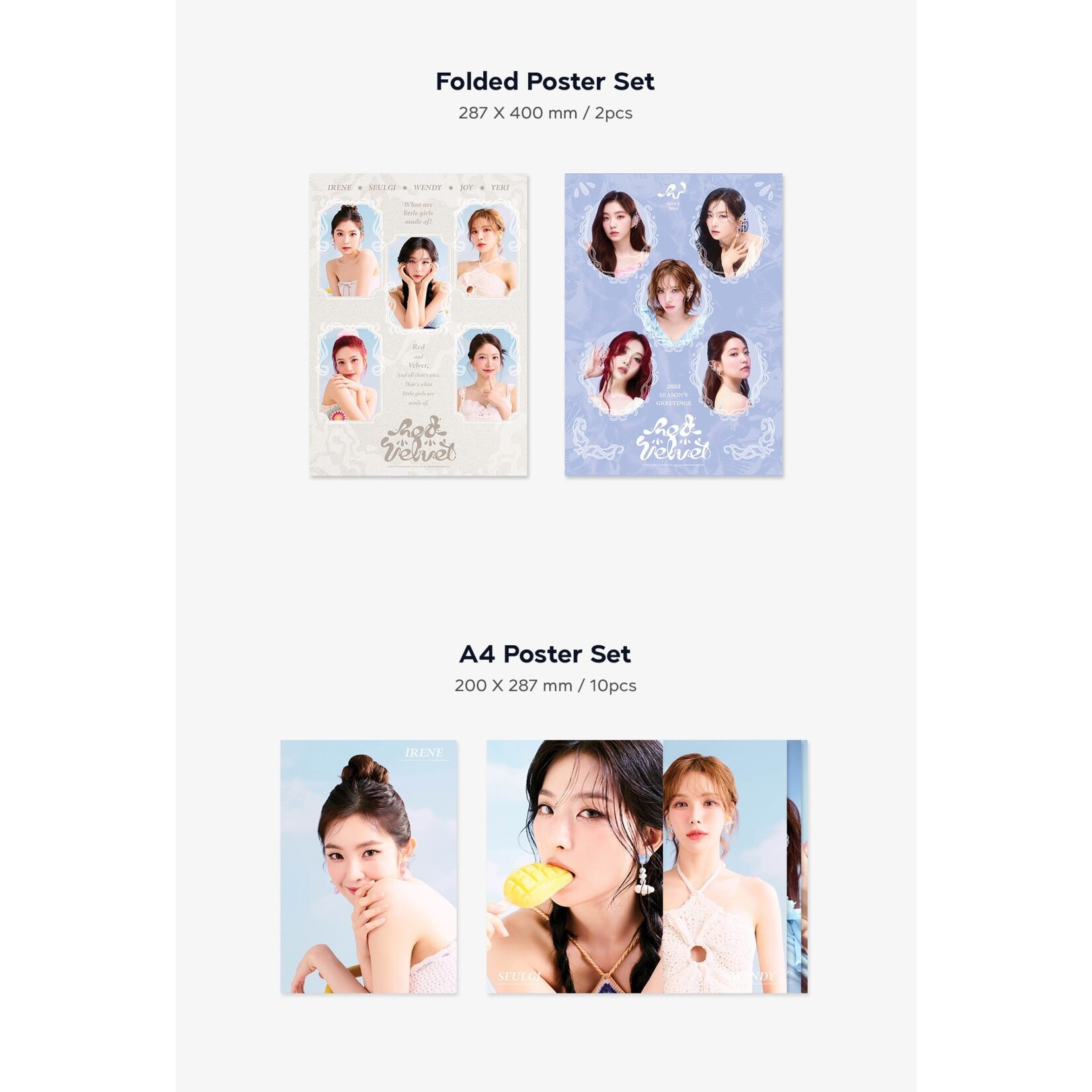 Red Velvet Red Velvet – 2025 Red Velvet SEASON'S GREETINGS + Photocard (SM)