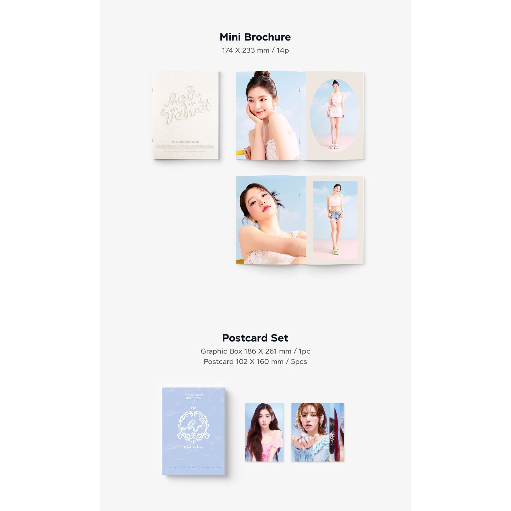 Red Velvet Red Velvet – 2025 Red Velvet SEASON'S GREETINGS + Photocard (SM)