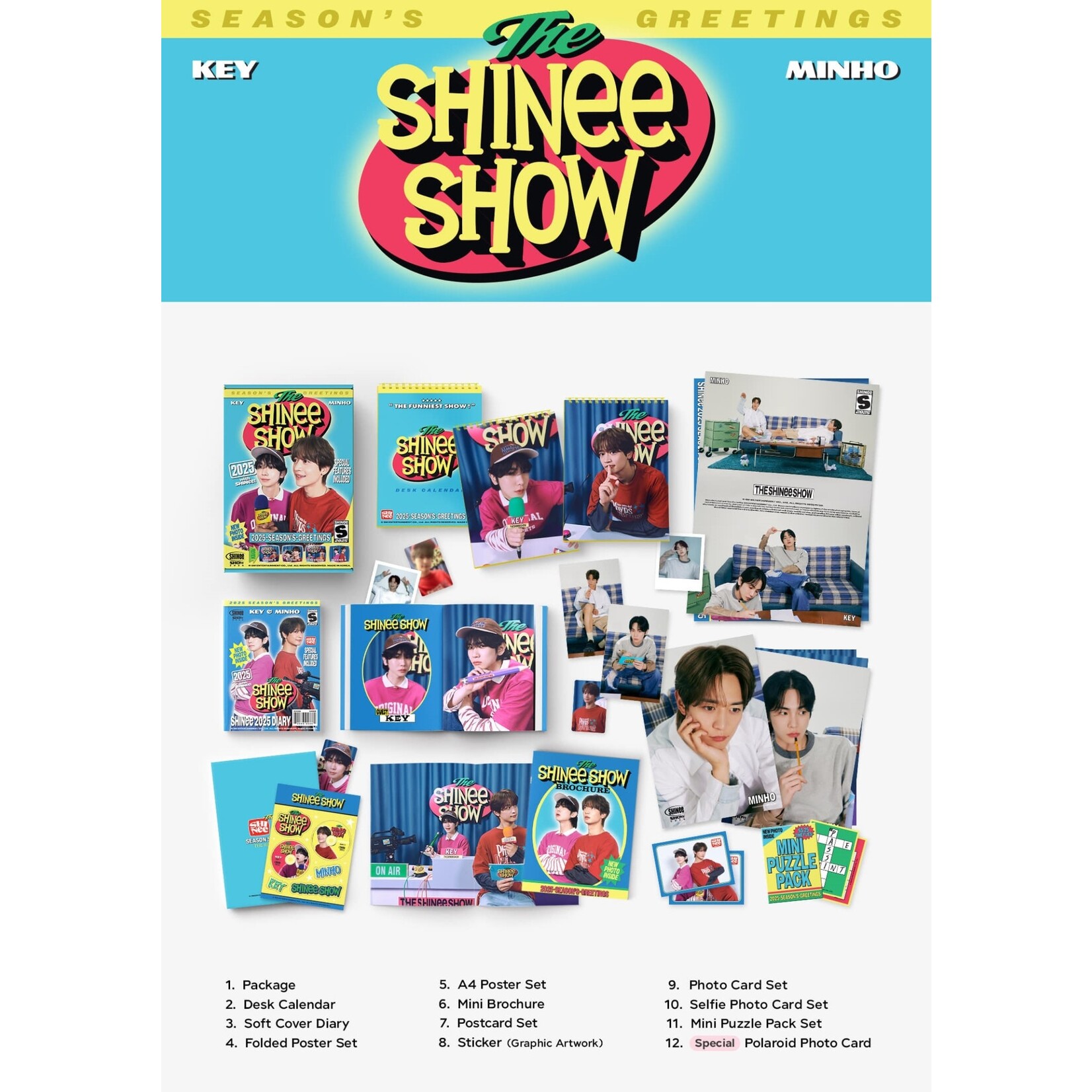Shinee SHINee – 2025 SHINee SEASON'S GREETINGS + Photocard (SM)
