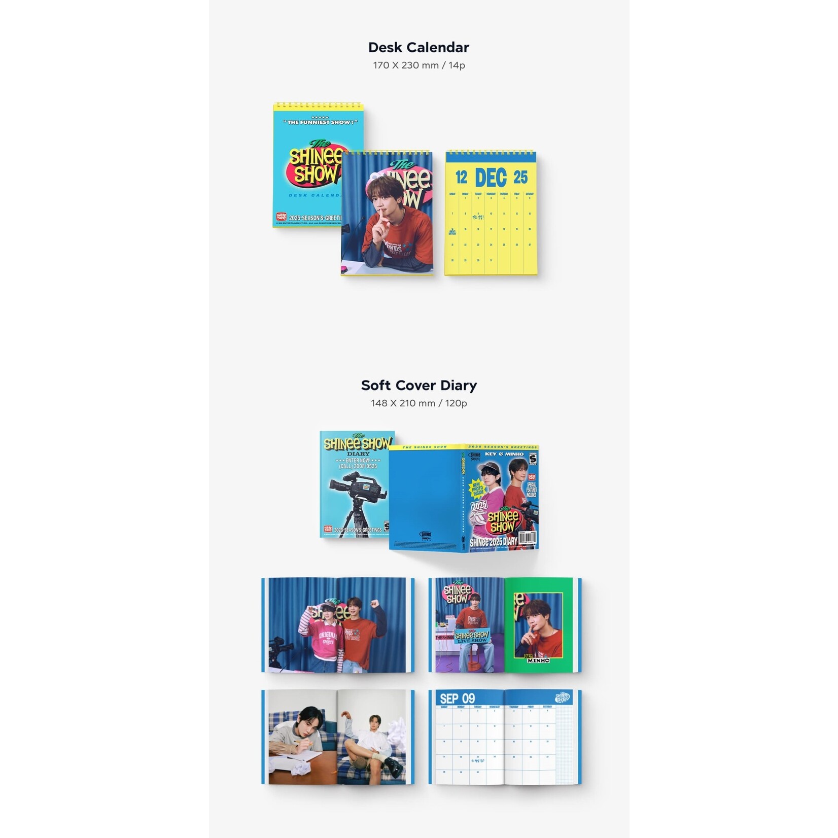 Shinee SHINee – 2025 SHINee SEASON'S GREETINGS + Photocard (SM)