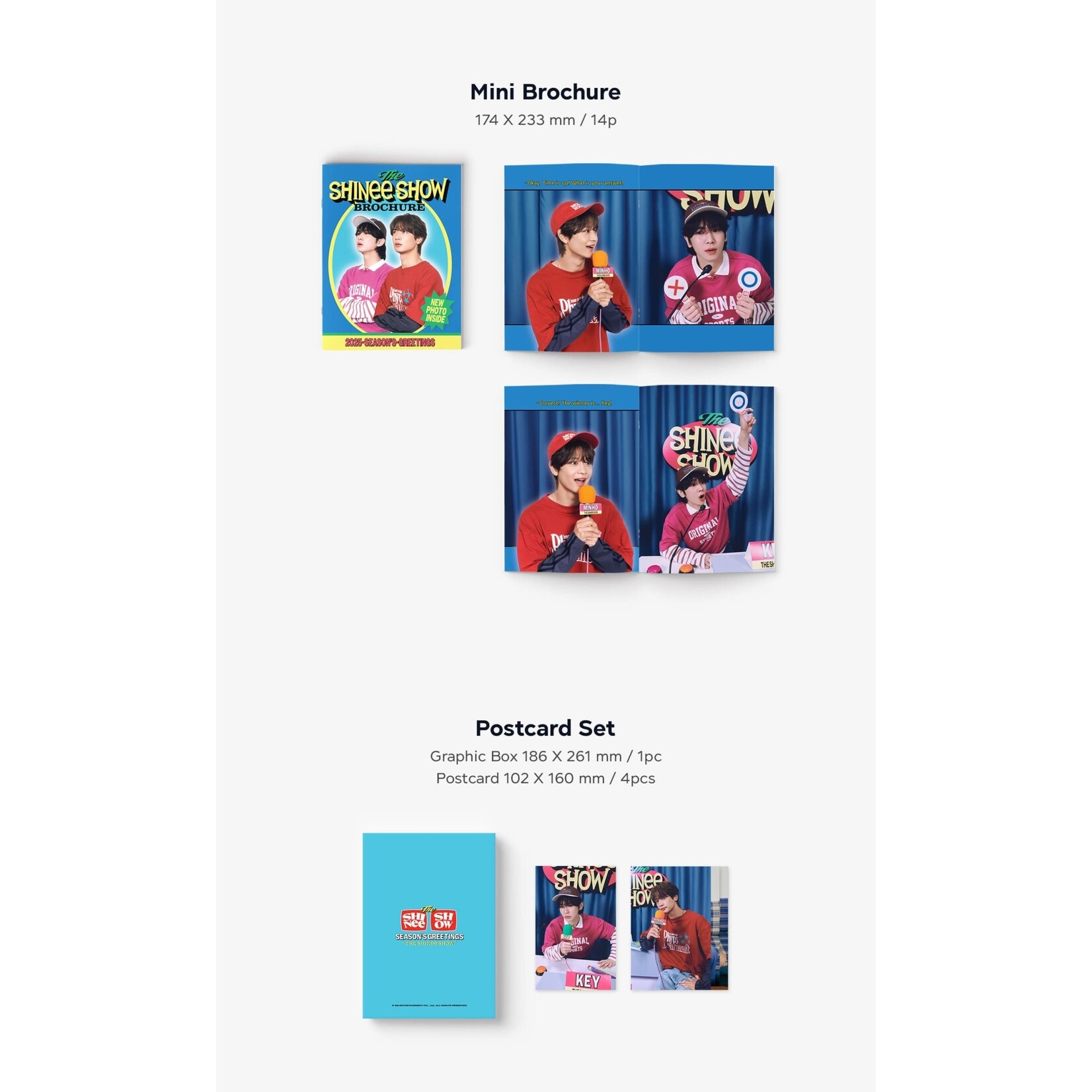 Shinee SHINee – 2025 SHINee SEASON'S GREETINGS + Photocard (SM)