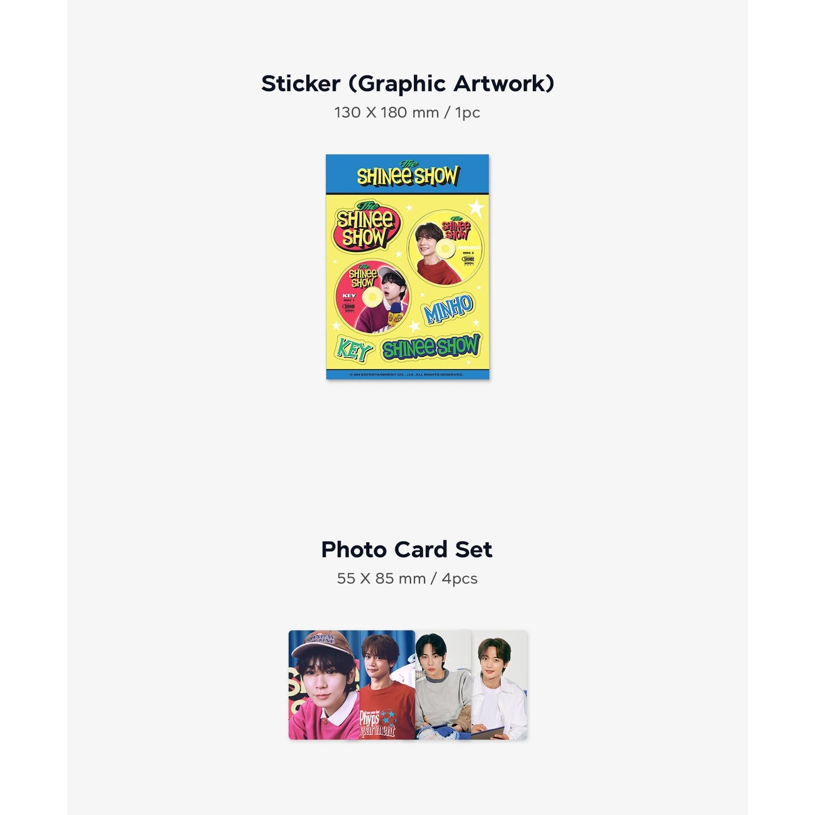 Shinee SHINee – 2025 SHINee SEASON'S GREETINGS + Photocard (SM)