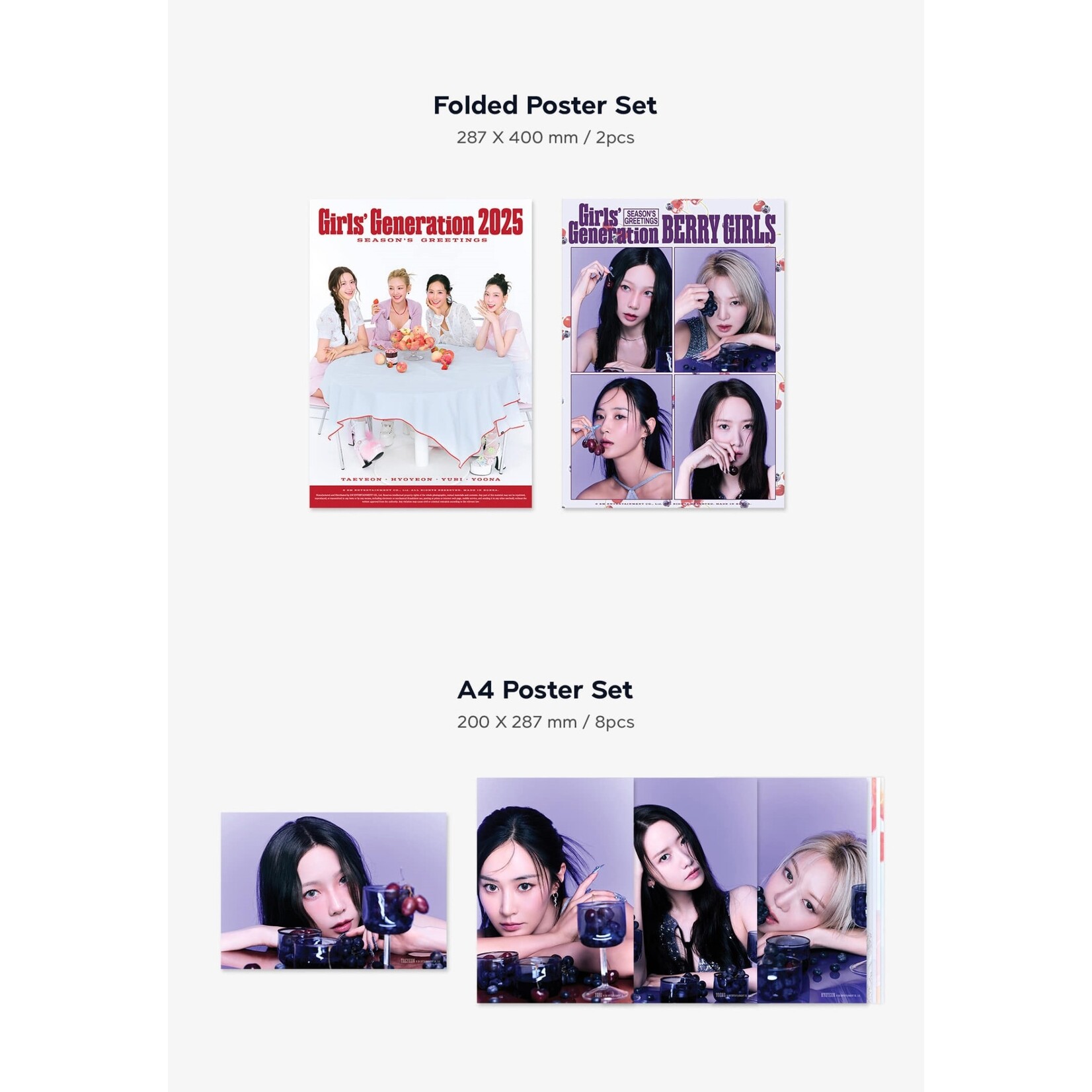 Girl's Generation Girls’ Generation – 2025 Girls’ Generation SEASON'S GREETINGS + Photocard (SM)