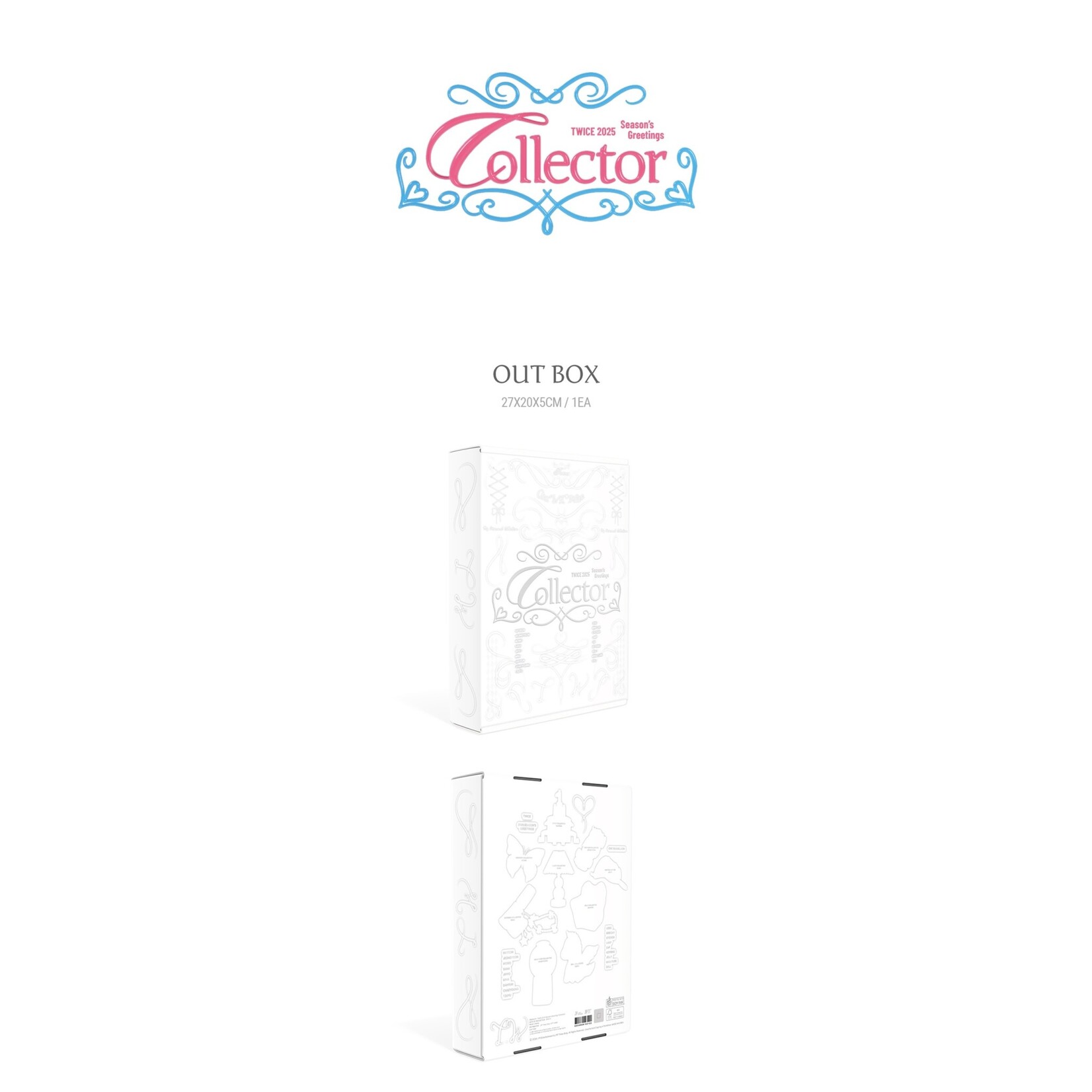Twice TWICE - 2025 Season’s Greetings [Collector] + Photocards set (JYP SHOP)
