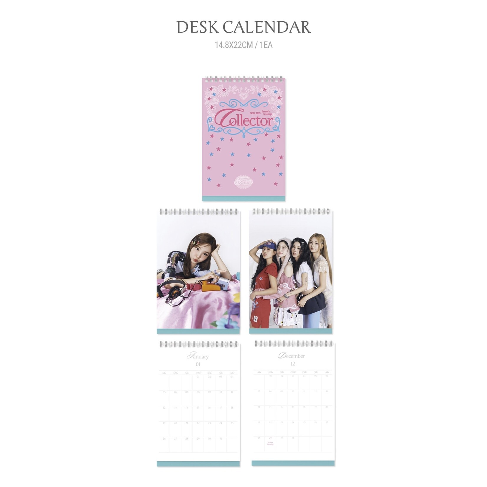 Twice TWICE - 2025 Season’s Greetings [Collector] + Photocards set (JYP SHOP)