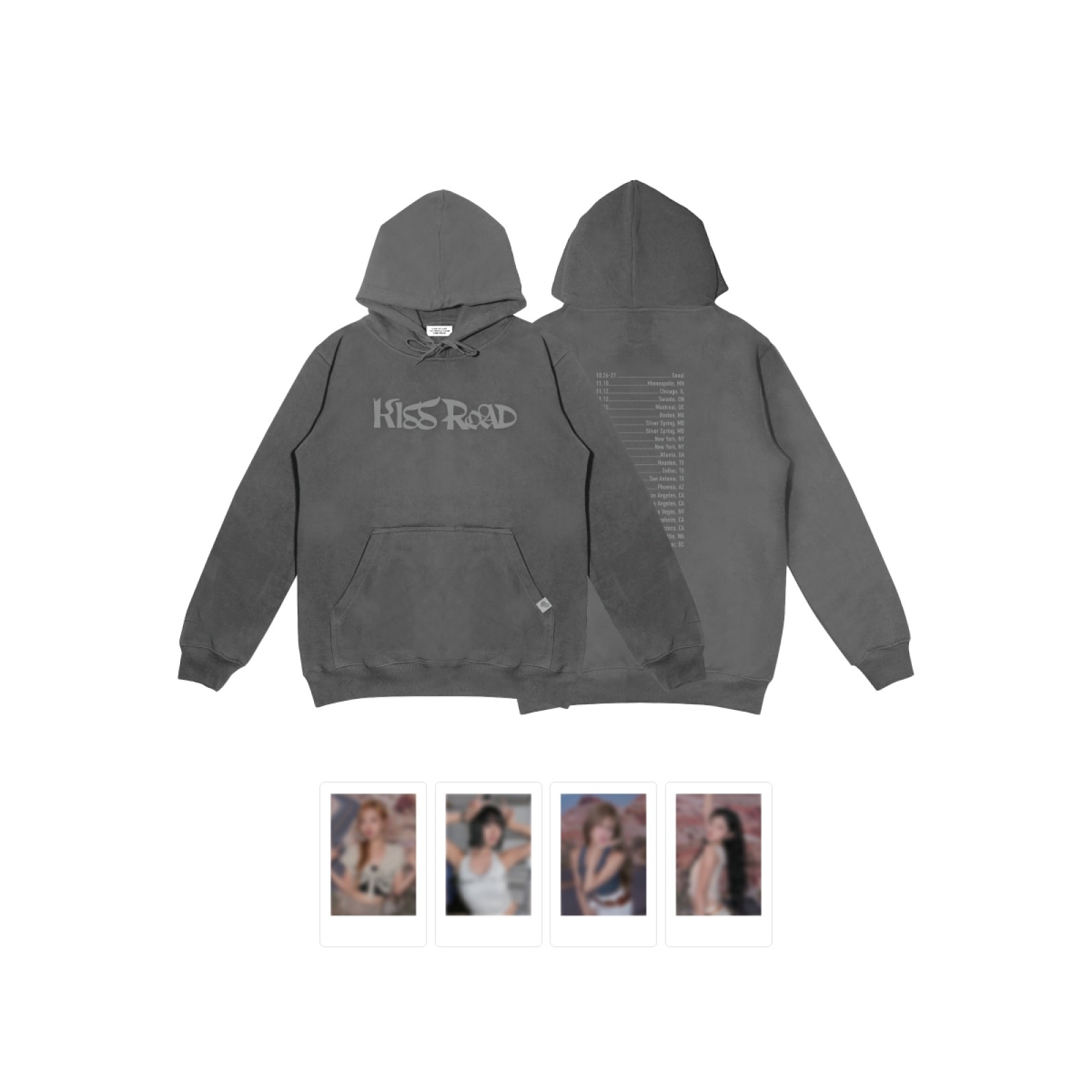 KISS OF LIFE - 1ST WORLD TOUR [KISS ROAD In Seoul] HOODIE - K-Town