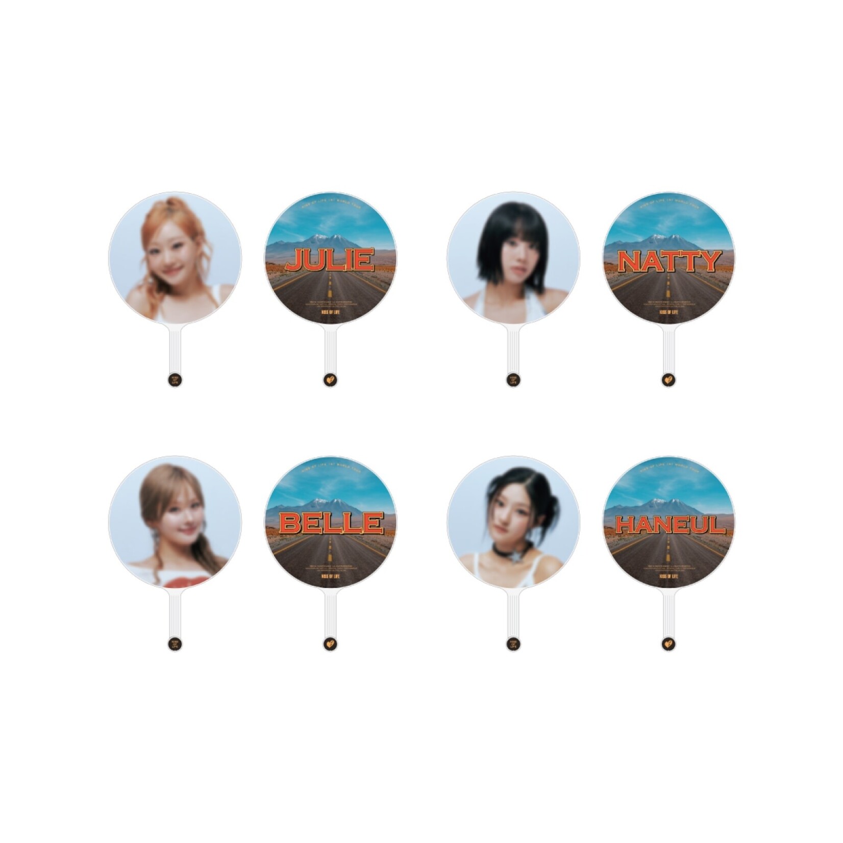 KISS OF LIFE KISS OF LIFE - 1ST WORLD TOUR [KISS ROAD In Seoul] IMAGE PICKET